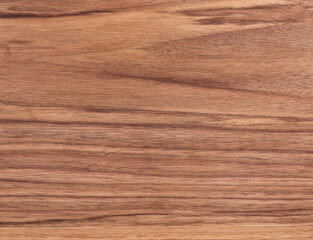 Texture of black walnut surface with oil finish