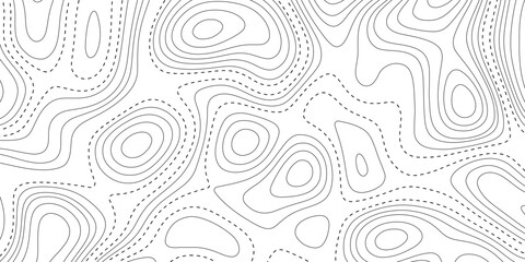 Topographic Background. Abstract wavy and curved lines background. Abstract geometric topographic contour map background Free Vector