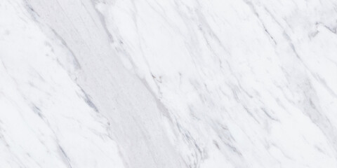 White marble with gray veins. Calacata Italian stone, texture for ceramic tiles, carpet design.