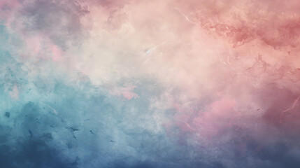 Fototapeta premium Soft Pastel Swirls of Pink Blue and White Smoke abstract