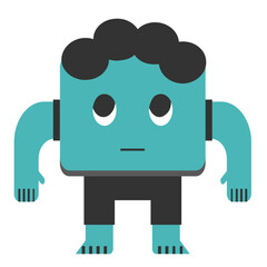 Cute Cartoon Figure Digital Design