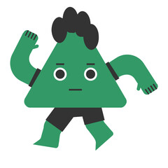 Creative Abstract Monster Mascot