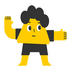Adorable Futuristic Character Artwork