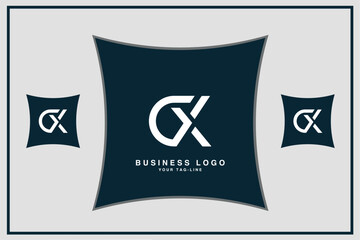 CX, XC, X, C, Abstract Letters Logo Monogram