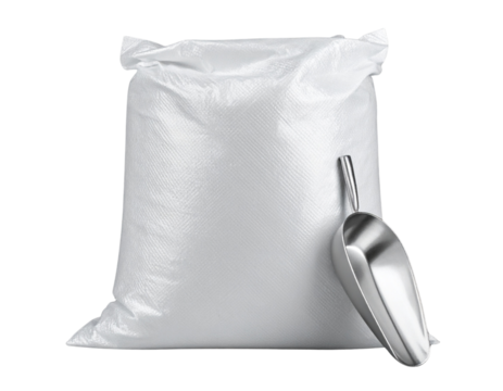 Bulk Sack Packaging with Metal Scoop Isolated Transparent PNG