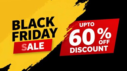 Don't miss the biggest Black Friday sale with this special promo banner offering huge discounts for shoppers and holiday deals - Powered by Adobe