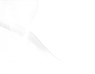 Abstract image with soft gray lines sweeping across a white background