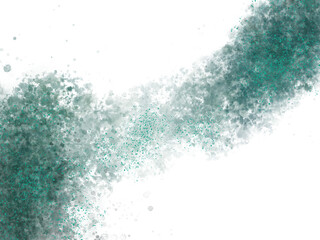 Fototapeta premium Abstract liquid watercolor background with dusty blush color. Turquoise marble alcohol ink image effect with abstract dark blue ink waves.