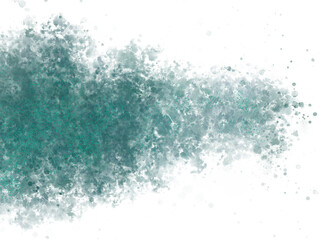 Abstract liquid watercolor background with dusty blush color. Turquoise marble alcohol ink image effect with abstract dark blue ink waves.