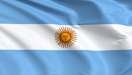Radiate independence and legacy with Argentina&rsquo;s flag&mdash;where sky blue bands and the golden Sun of May shine with historic pride and national unity.