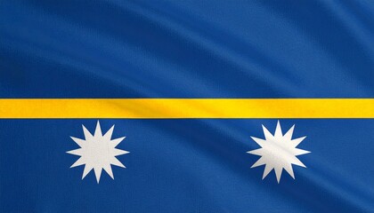 Highlight island identity and equatorial pride with Nauru’s flag—where deep blue seas, golden latitude, and tribal unity converge in symbolic clarity.