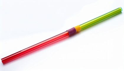 Party Drinking Straw Isolated