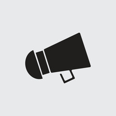 Megaphone Vector Icon | Social Media Marketing and Promotion Design