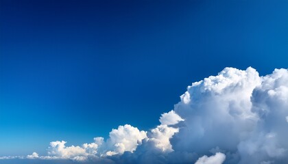 Soft And Puffy White Clouds Against A Brilliant Blue Backdrop With A Subtle Gradient Effect Cloud Formations Serene Blue Sky