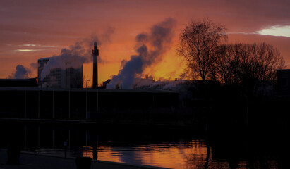 Old city of Delft, Netherlands