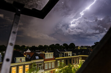 Old city of Delft, Netherlands