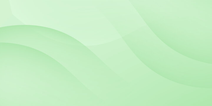abstract green background with smooth, flowing curves and a light gradient effect. This minimalist design evokes a sense of calmness, freshness, and nature.