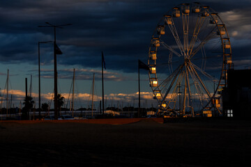 Au petit matin &agrave; Canet