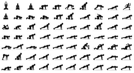 Ashtanga Yoga Primary Series Full Sequence Chart,