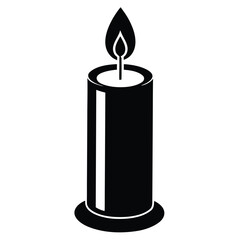 candle vector icon