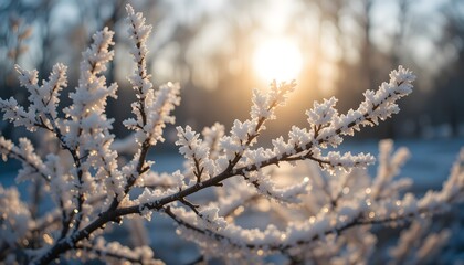 Obraz premium 겨울가지