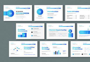 Pitch Deck Presentation Template for Startups and Businesses