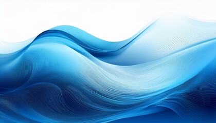 overlay abstract blue gradient on white background elegance wavy gradient