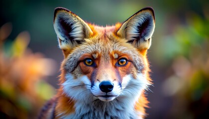 Fototapeta premium red fox portrait