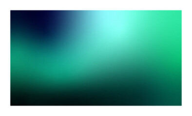 Obraz premium A blurry gradient background with shades of green and blue creating a smooth and soft transition color gradient transition