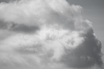 Obraz premium gray background, photo texture of gray sky and clouds