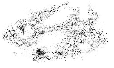 Simple black and white abstract grunge texture background, Vector grunge background with cracked surface pattern