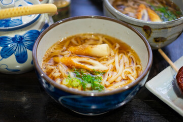 ちくわ入りうどん_急須
