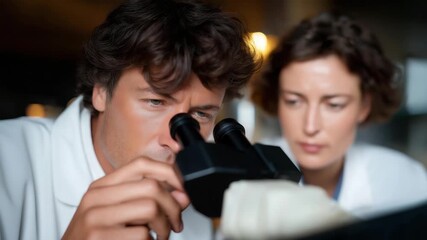 Dermatologist collaborating with AI assistant to design personalized skincare plan, emotion of focus and professionalism visible, representing smart healthcare systems, skin rejuvenation science, - Powered by Adobe