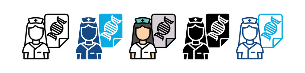 Genetic Counseling multiple icon