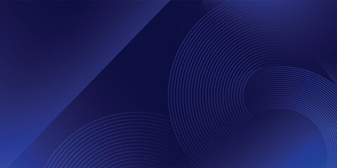 Fototapeta premium Blue technology abstract motion background of speed light