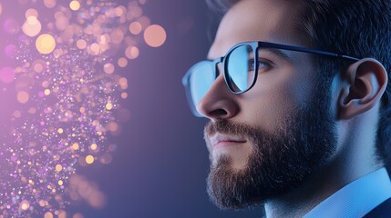 Analyzing Technologist analyzing digital data to improve systems and enhance technological solutions.