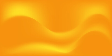 Bright gradient background. Blurred yellow orange gradation wallpaper, abstract soft color pattern, sun colored abstract banner design. Vector gradient backdrop