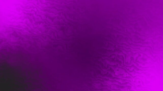 Psychedelic abstract topography background loop with neon purple and black gradient texture