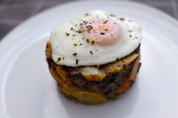 cooked eggs dish for brekfast