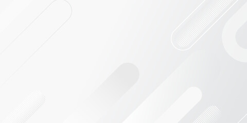 Minimal geometric white light background abstract design. Modern creative trendy design in vector illustration