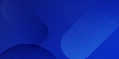 Abstract blue background with glowing geometric lines. Modern blue gradient square shape design. Modern creative trendy design in vector illustration