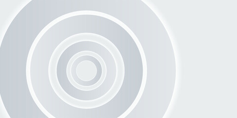 realistic semi circle 3D pattern abstract background. vector illustration, web