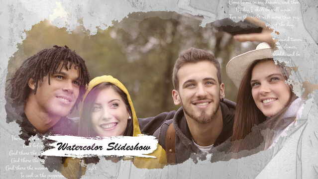 Watercolor Slideshow