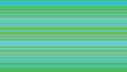 Obraz premium Abstract background with horizontal stripes in shades of green and blue creating a calming and fresh visual texture
