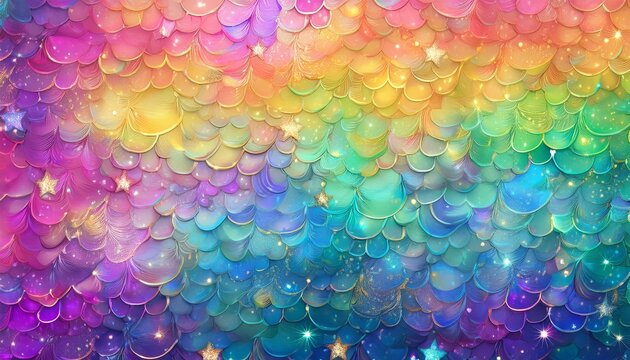 fun rainbow glitter sparkle birthday mermaid unicorn pony background party sequin invite celebrate pattern