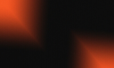 Abstract dark background with orange light gradients