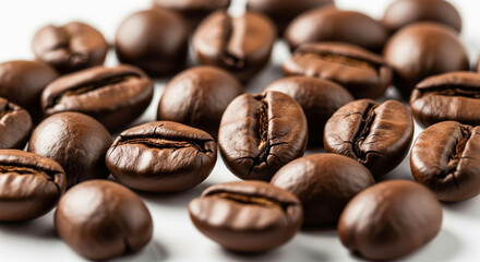 Fototapeta premium Coffee Beans Macro Photography