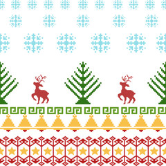 Christmas pattern vector seamless ,Xmas 