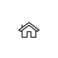 Fototapeta premium house icon isolated on white