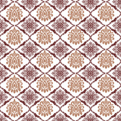 seamless damask pattern